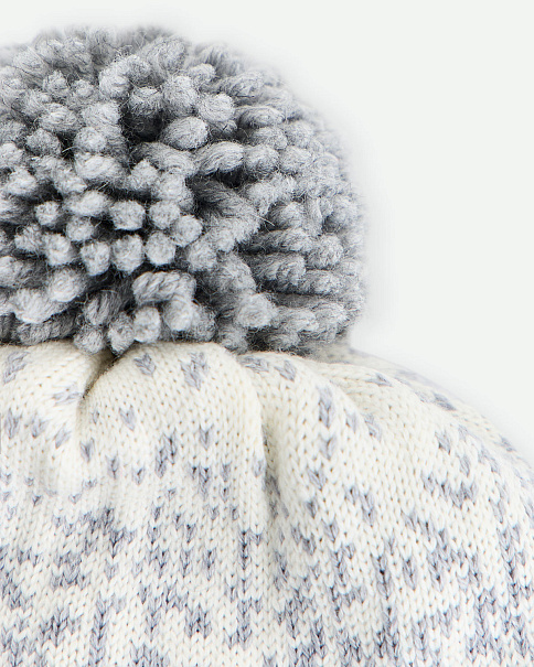 WH26075 Шапка, Серый