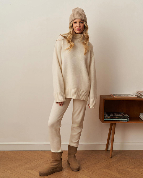 WJ23012 Свитер, Белый