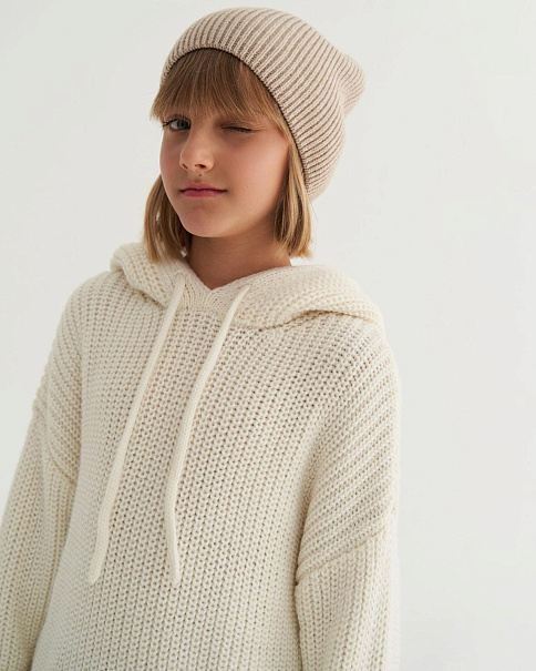WHB23101 Шапка, Бежевый