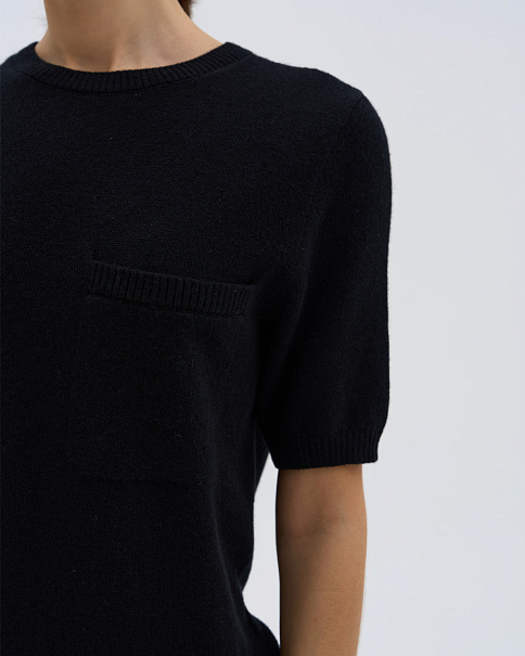 WF23038 Футболка, Черный