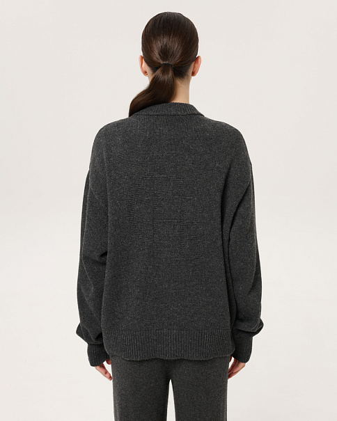 WC26162 Кардиган, Графит