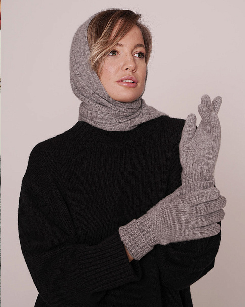 WSB22121-3 Косынка, Серый