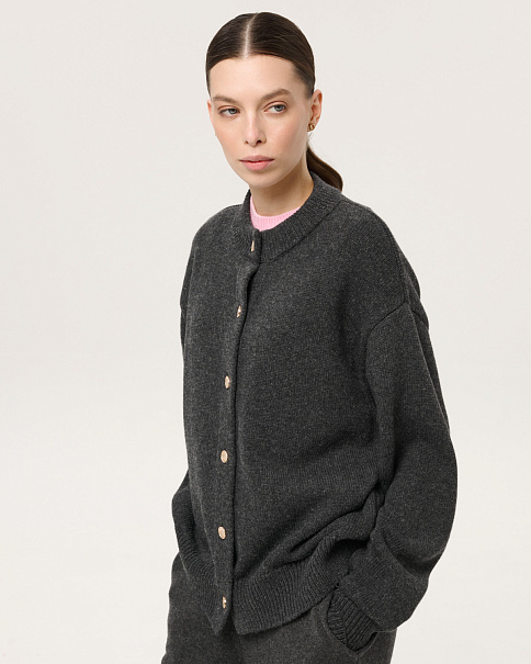 WC26162 Кардиган, Графит