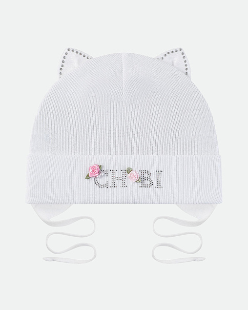 SH22026-1 Шапка, Белый