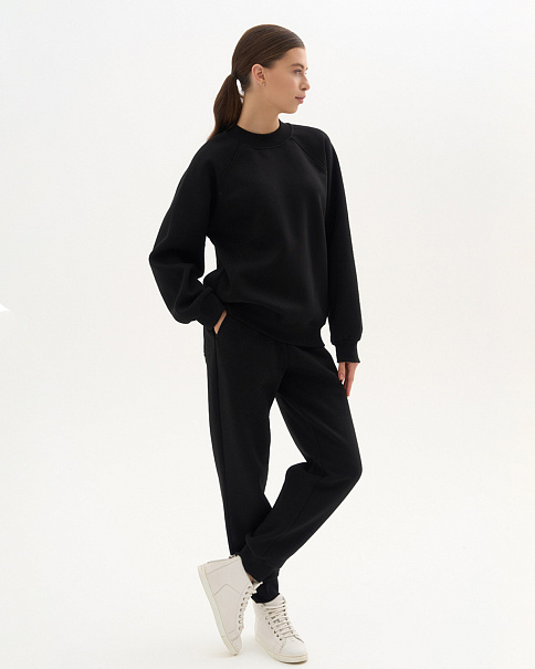 WJ24154 Толстовка, Черный