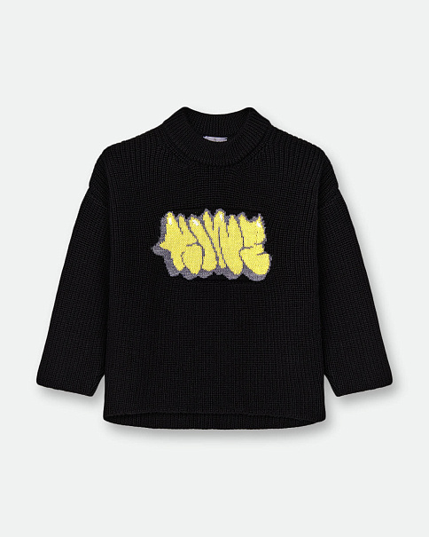 WJ25091 Джемпер, Черный