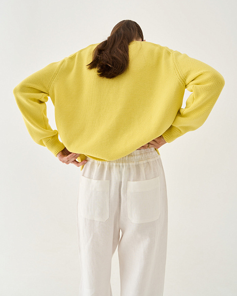 SJ25108 Джемпер, Желтый