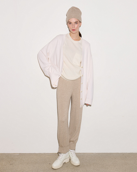 WC25154-1 Кардиган, Белый