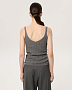 WT26153 Топ, Серый