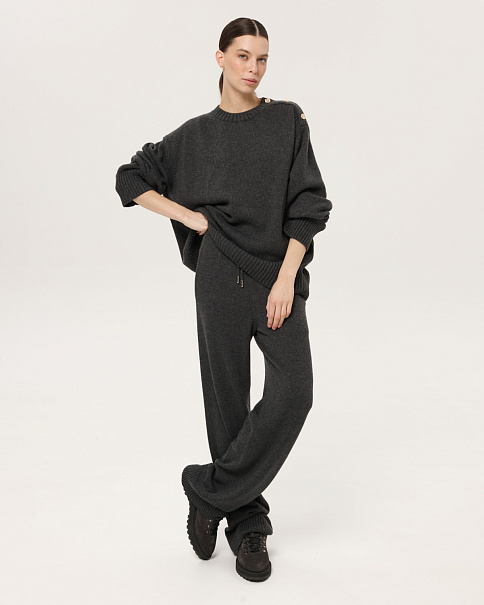 WJ26161 Джемпер, Графит