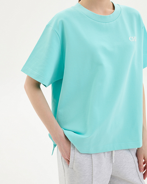 SF25003 Футболка, Ментоловый