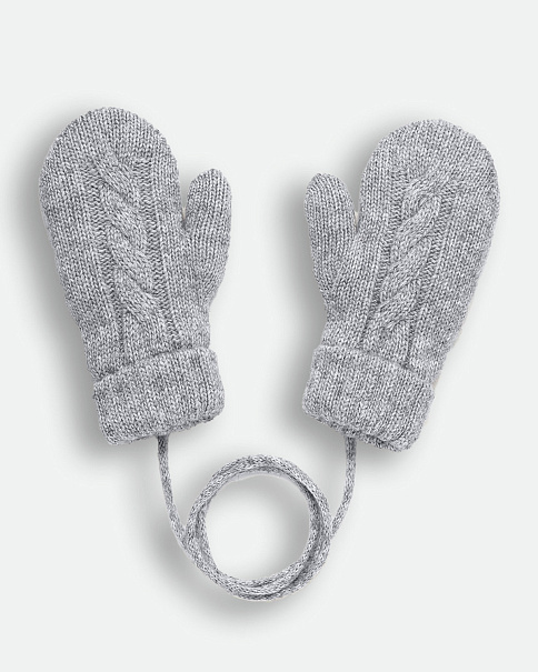 WMB23121 Варежки, Серый