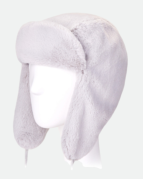 WH-3011 Шапка-Ушанка, Св.Серый