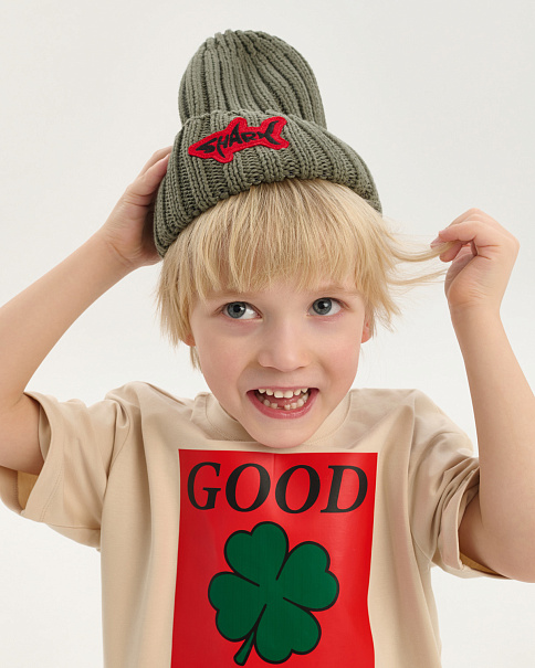 SF26006 Футболка, Бежевый