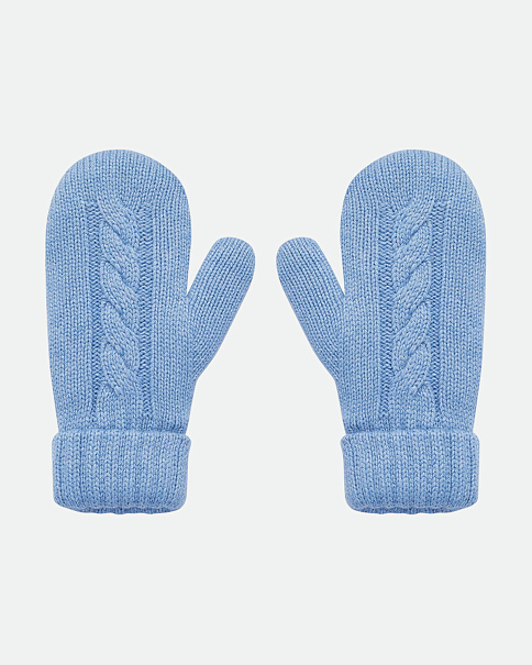 WMB23121 Варежки, Голубой