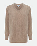 WJ26150-1 Пуловер, Бежевый