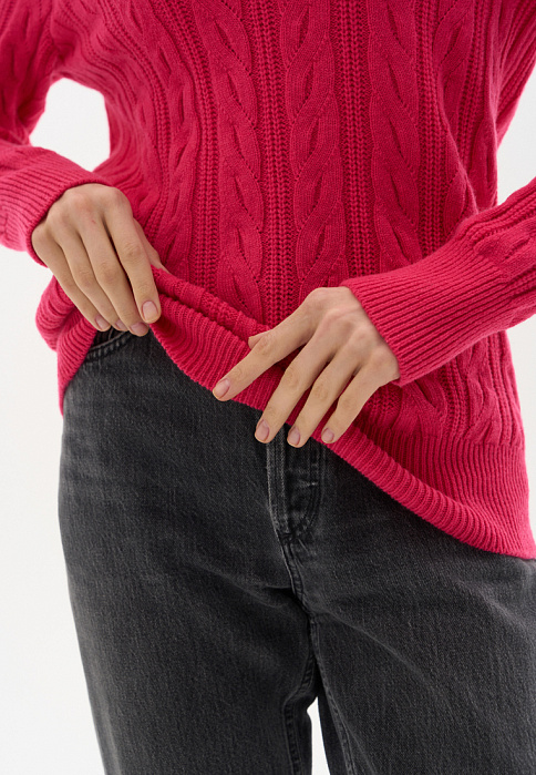 WJ23028 Джемпер, Пинк