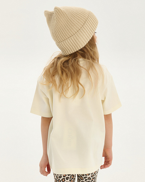 SH26014 Шапка, Бежевый