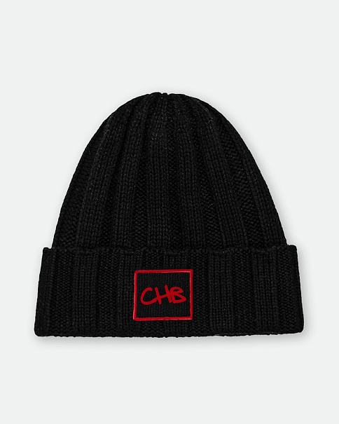 WH26051 Шапка, Черный