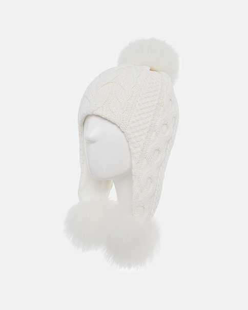 WH23049 Шапка, Белый