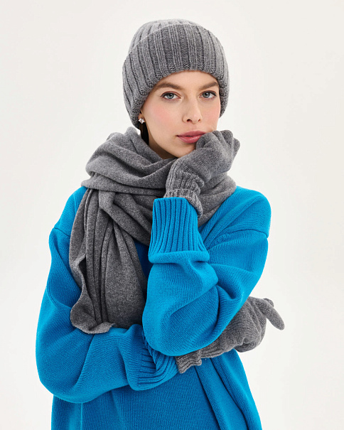 WHB23130 Шапка, Серый