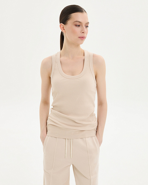 ST25002 Майка, Бежевый