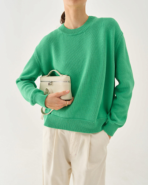 SJ25108 Джемпер, Зеленый