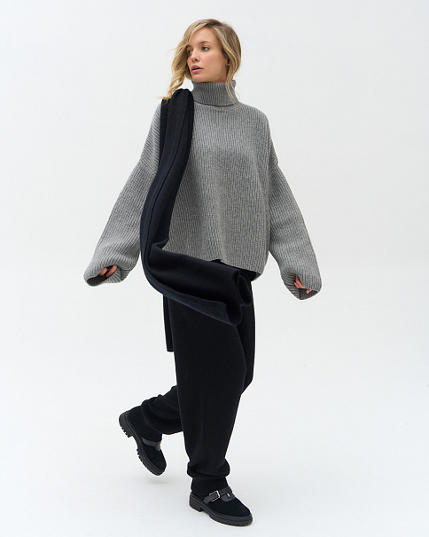 WSB3210 Шарф, Черный