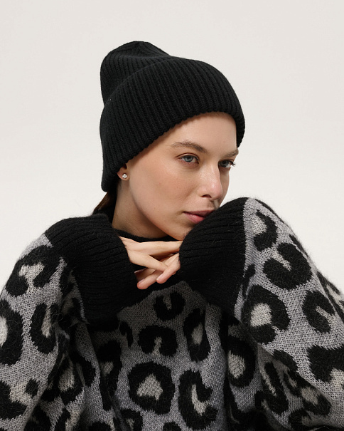 WHB23131 Шапка, Черный