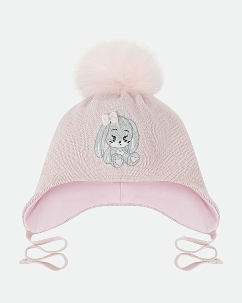 WH23034 Шапка, Св.Розовый