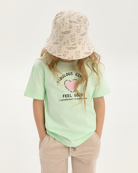 SF26003 Футболка, Св.Зеленый