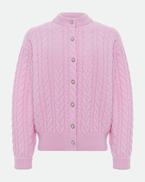 WC26152-1 Кардиган, Розовый