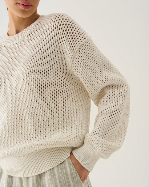 SJ24223 Джемпер, Белый