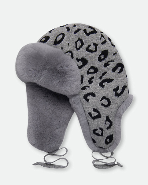 WH-1979 Шапка-Ушанка, Серый