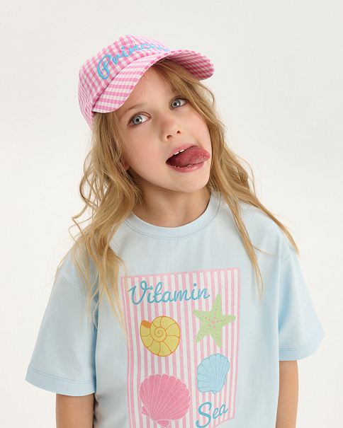 SH25089-1 Бейсболка, Розовый