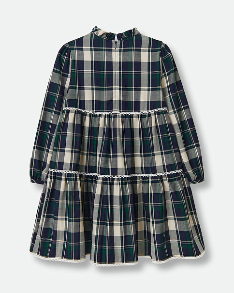 WD24064 Платье, Зеленый