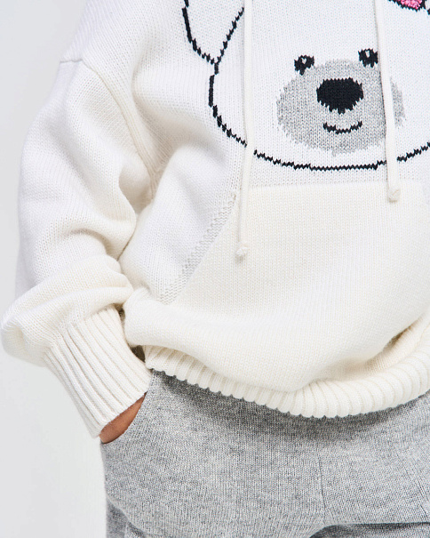 WJ26101 Толстовка, Белый