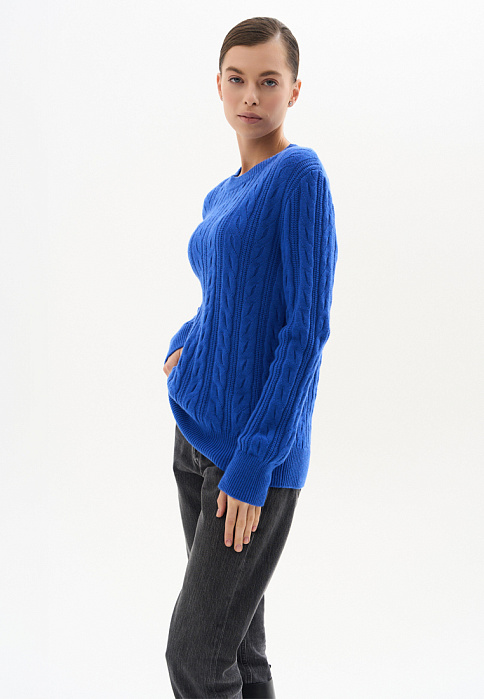 WJ23028 Джемпер, Индиго