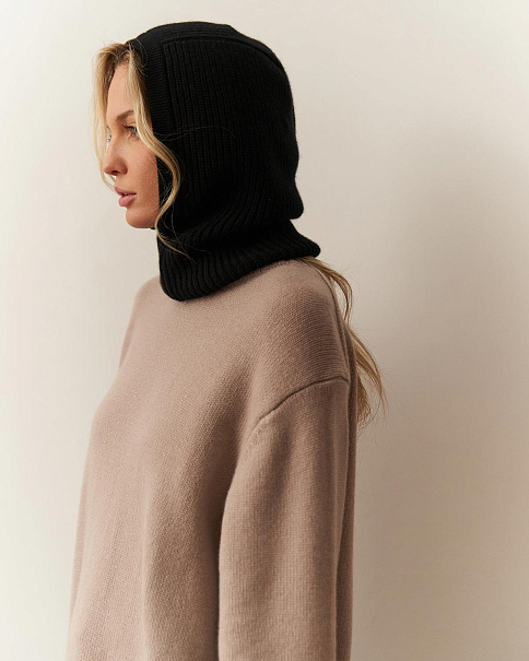 WH23134 Капор, Черный