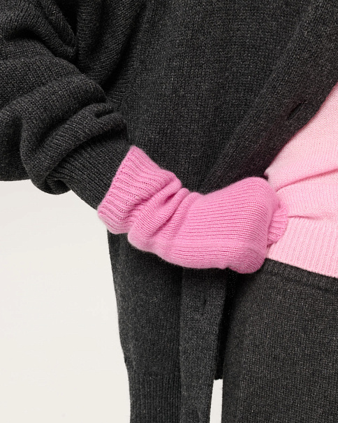 WPB22123 Митенки, Ярко-розовый