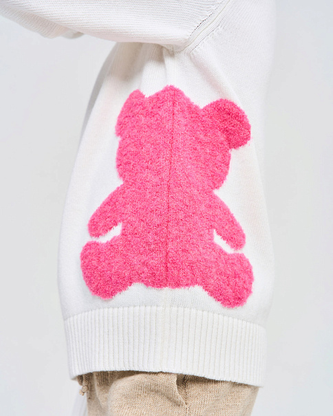 WJ26102 Джемпер, Белый