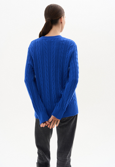 WJ23028 Джемпер, Индиго