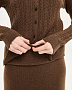 WC26153-2 Кардиган, Коричневый