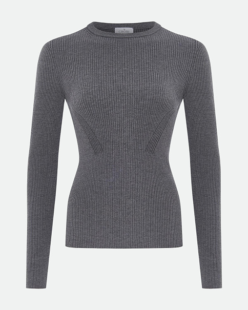 WJ24121 Джемпер, Серый