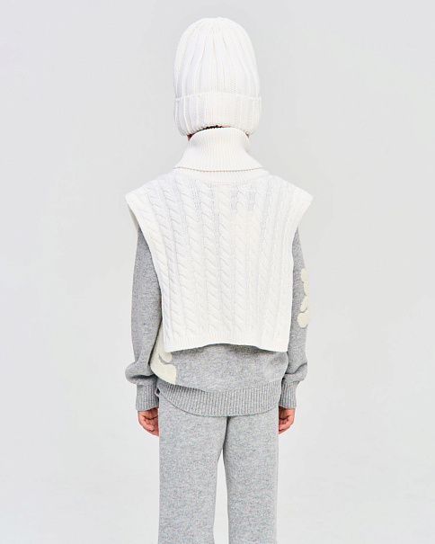 WH26033 Шапка, Белый