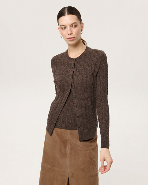 WT26153 Топ, Коричневый