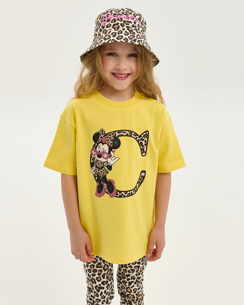 SF25203 Футболка, Желтый