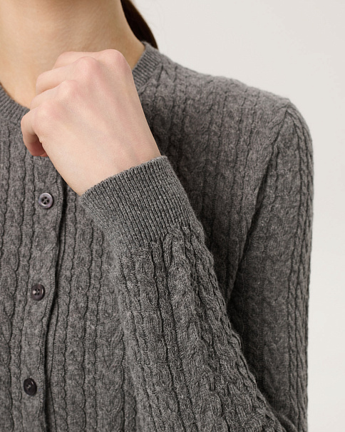 WC26153 Кардиган, Серый
