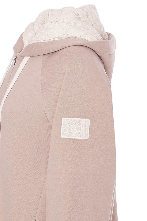 WJ22082 Толстовка, Тм.Бежевый