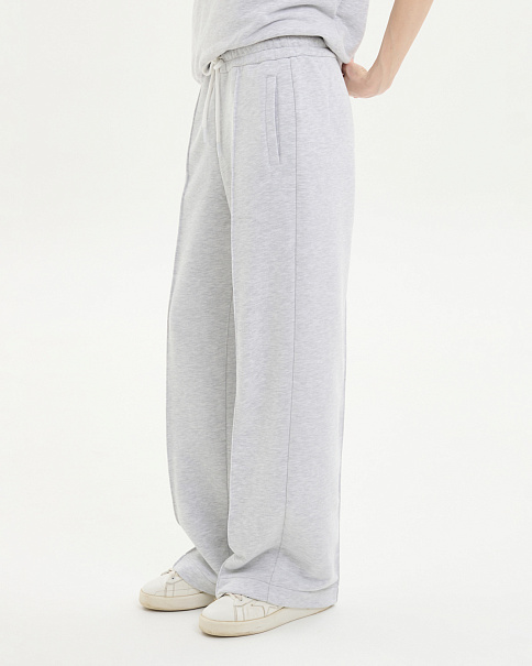 SL24175-25 Брюки, Серыймеланж